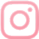 Pink Instagram logo on white background