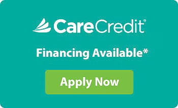 CareCredit financing advertisement with apply button