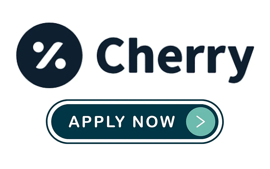 Cherry logo with "Apply Now" button.