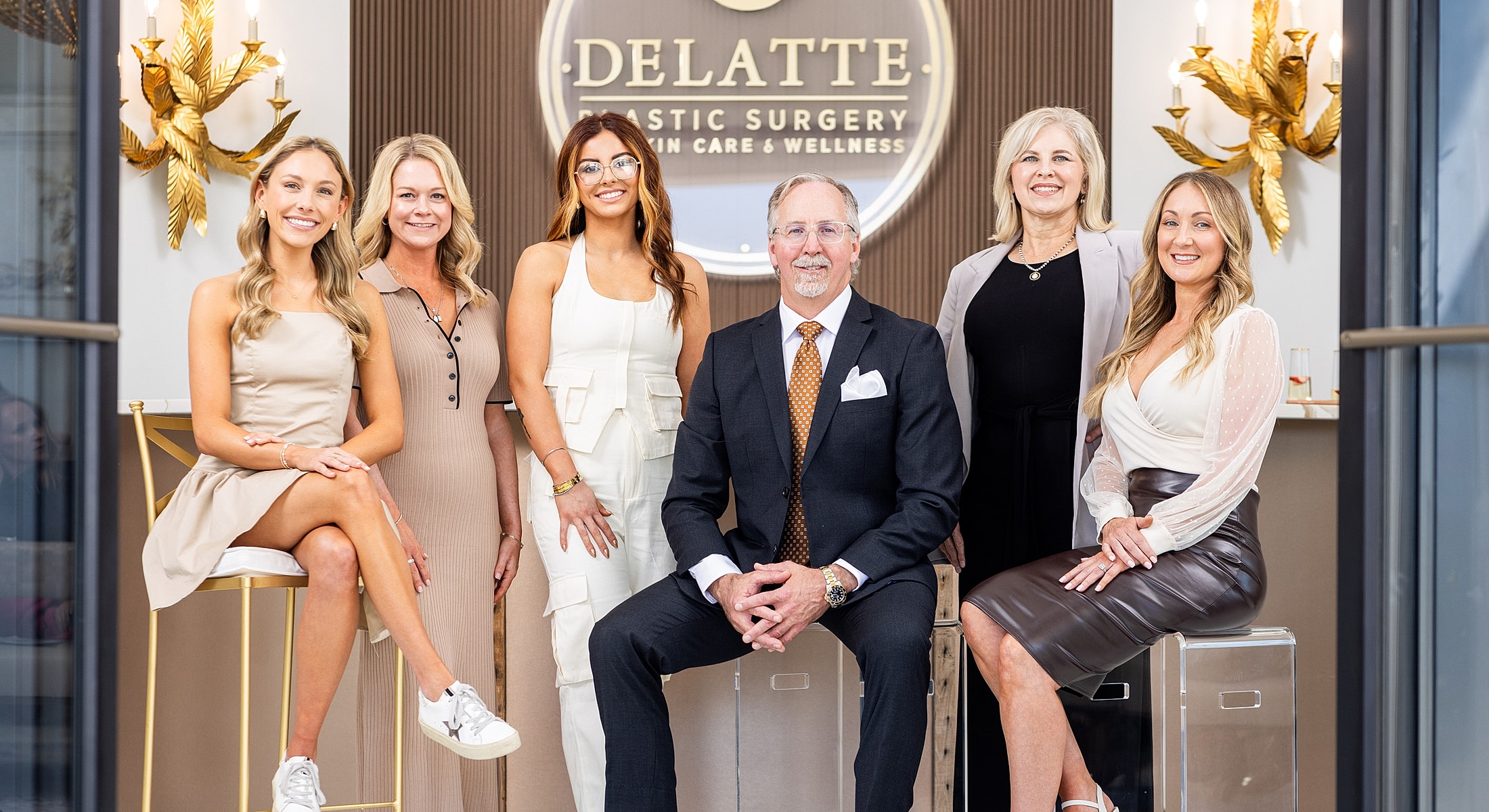 Medical team at a plastic surgery clinic.